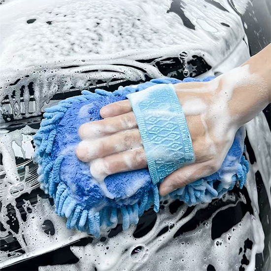 WASH MITTS AND PADS