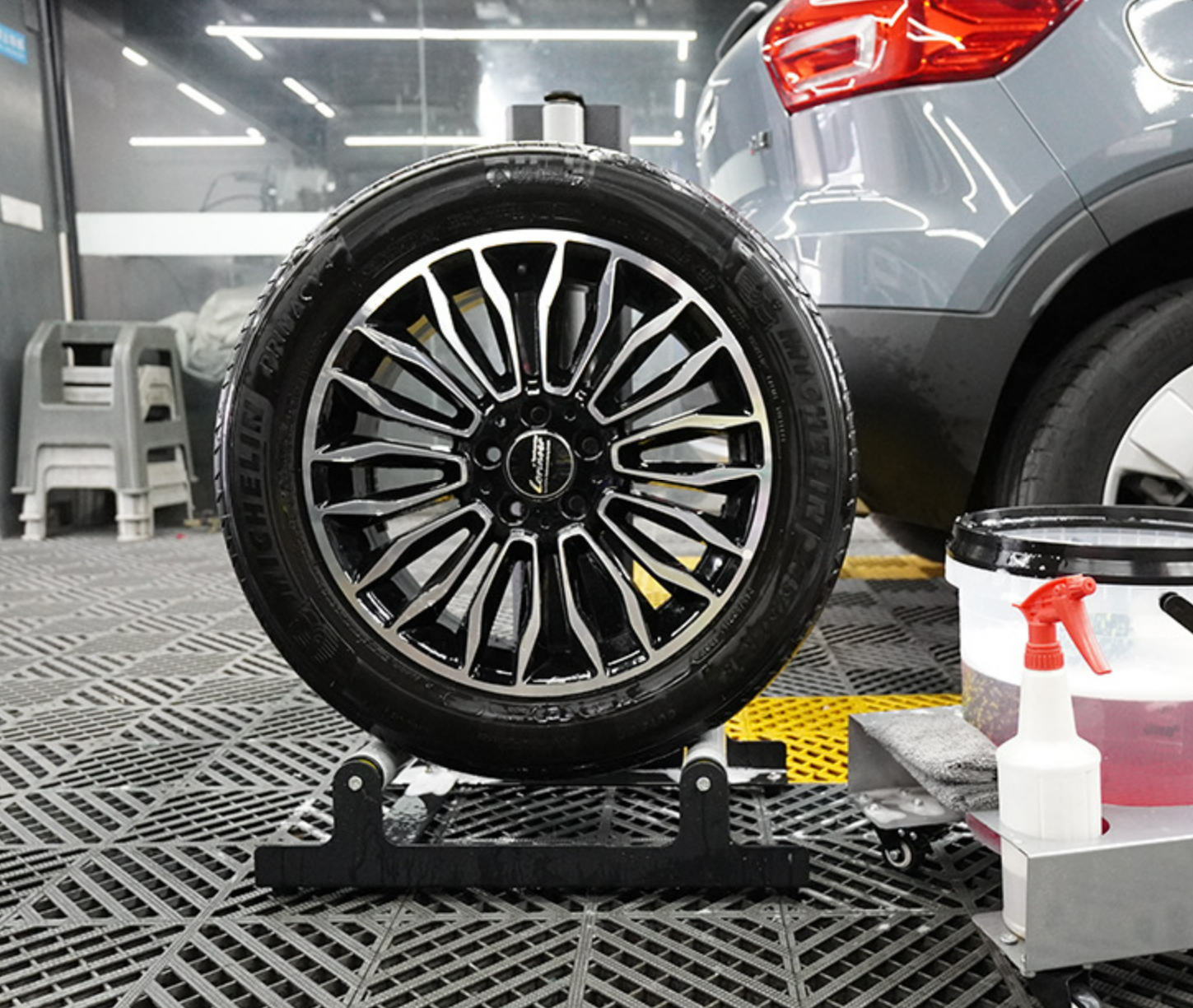HS-WRS001 Car Wheel Rolling Stand