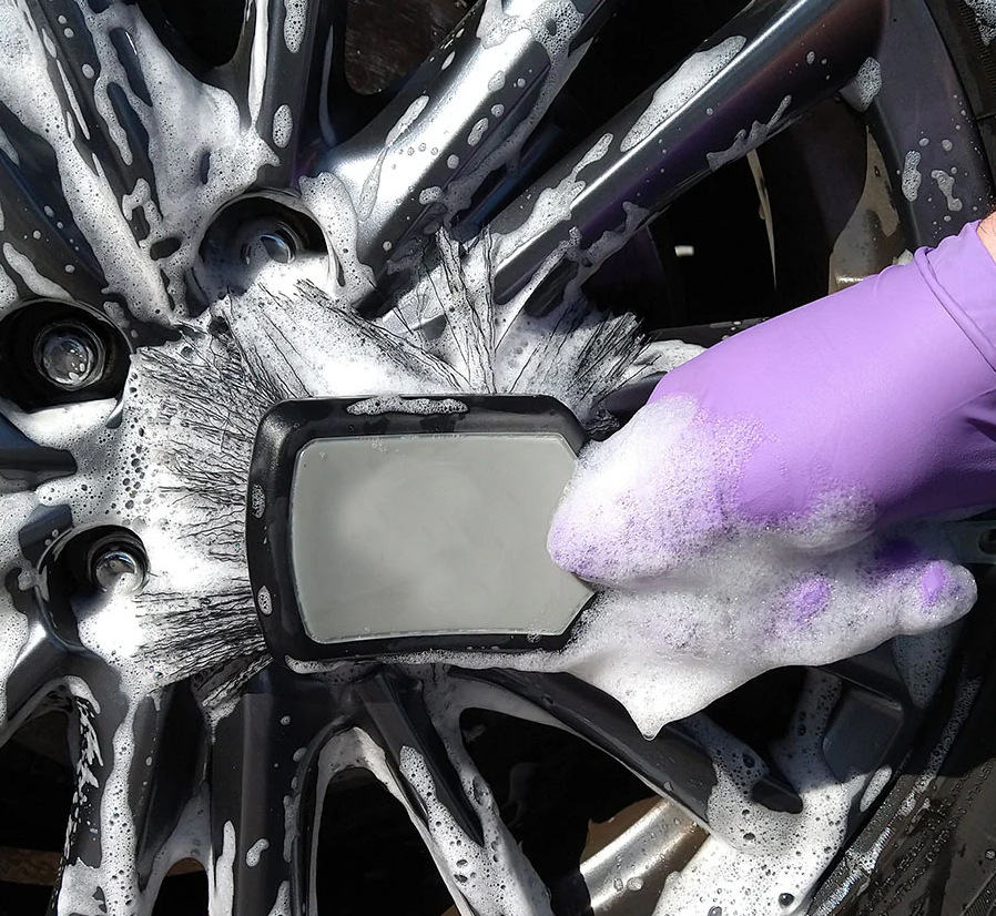 HS-TB010 Car Tire Brush